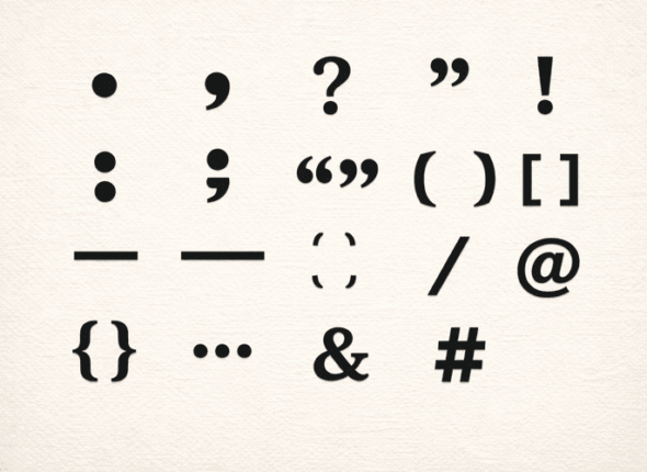 เครื่องหมายวรรคตอนภาษาอังกฤษ