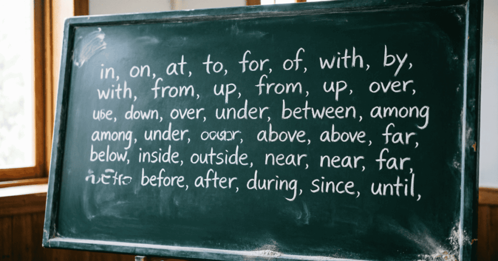 preposition คือ
