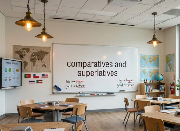 comparative and superlative คือ